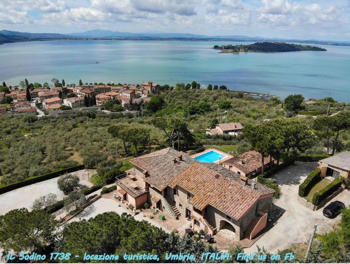 Il Sodino 1738 - Locazione Turistica Pension San Feliciano Buitenkant foto