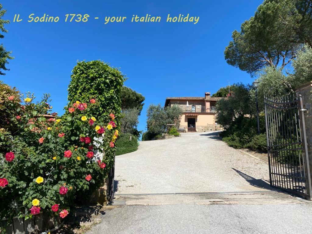 Il Sodino 1738 - Locazione Turistica Pension San Feliciano Buitenkant foto